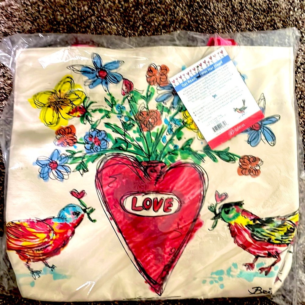 Brighton “Love Tweet” Tote Bag